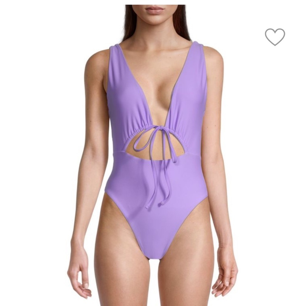 Jade Purple One Piece Swimsuit - Size Small